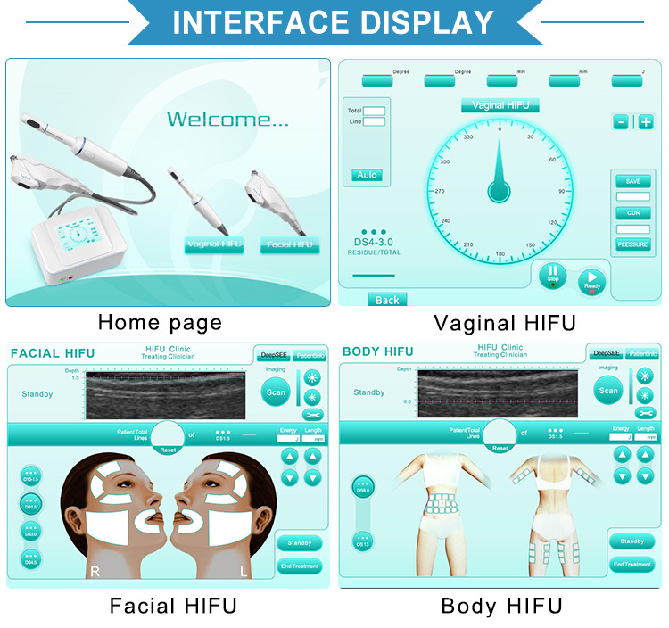 Vaginal+Facial Hifu 2 in 1 Machine