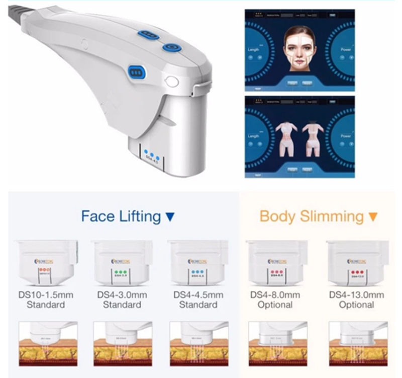 2in1 Facial and Vaginal Hifu Machine for Anti Aging