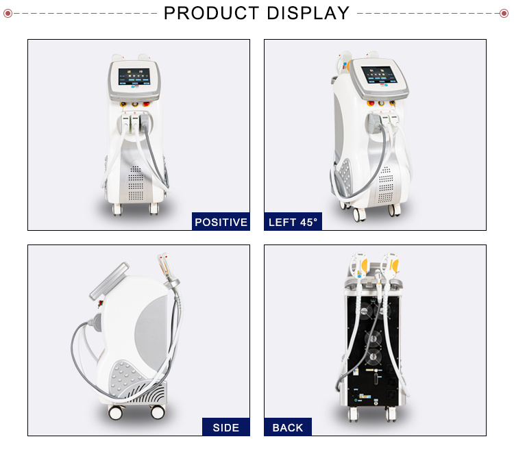 Summer Promotion Professional 3 in 1 IPL Hair Removal Machine/ IPL+Elight Shr/ IPL Fast Hair Removal Beauty Equipment