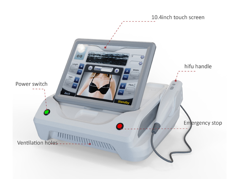 Hifu Skin Tightening Clinic Use Portable Hifu Anti-Wrinkle Beauty Equipment