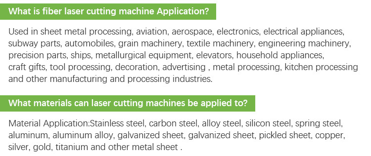 Stainless Steel Lasercut Metal Aluminum Plate Engrave 500W 1000W CNC Fiber Laser Cutting Machine