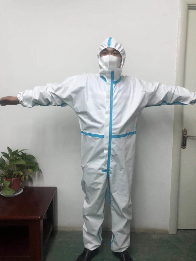 Personal Protective Equipment Disposable Adult's Coverall Protective Garments