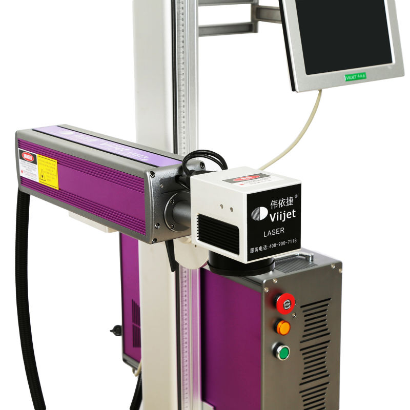 High Speed Laser Machine/Equipment Fiber Laser Marking/Engraving/Printing Machine for Aluminium/Metal Spare Parts
