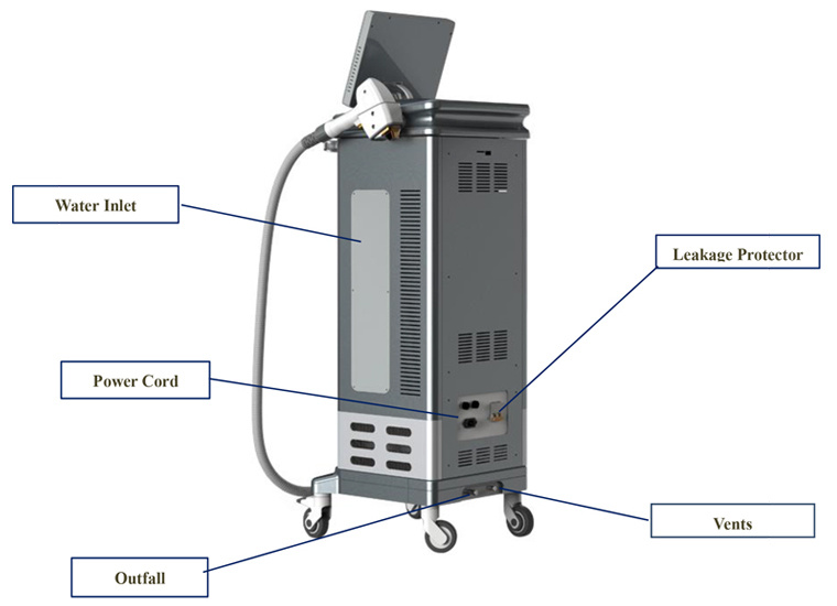 Hair Removal Laser Machine Alexandrite IPL