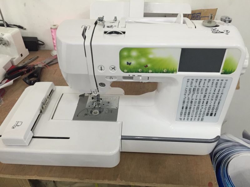 Singer Type Embroidery & Sewing Machine for Home Use