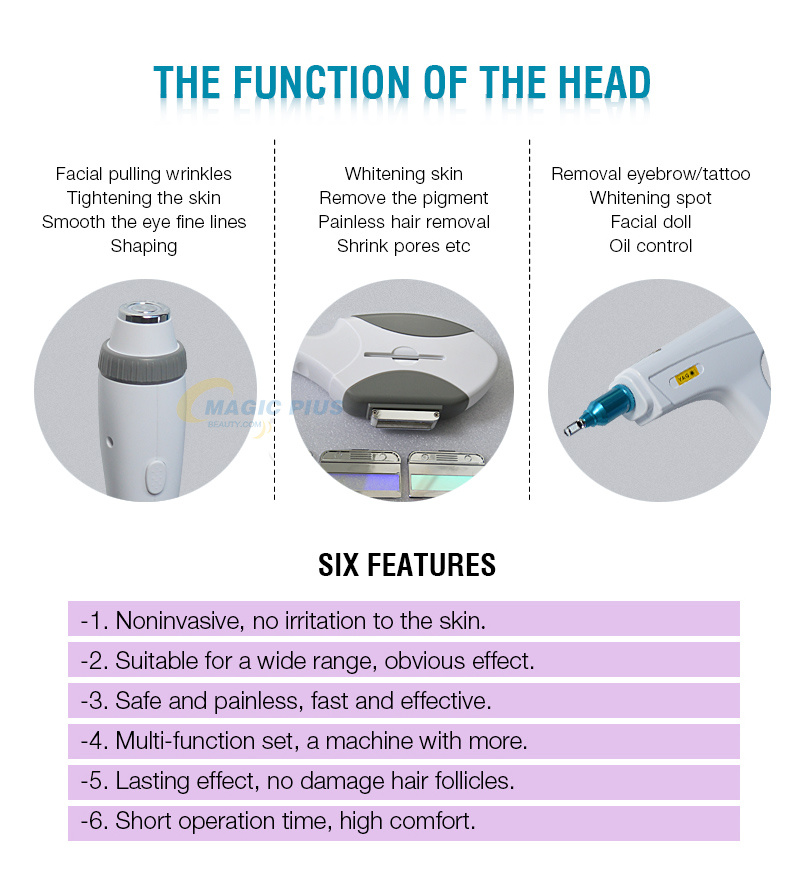 Innovative Product 2021 professional Multifunctional Hair Removal Body IPL Laser Depilator