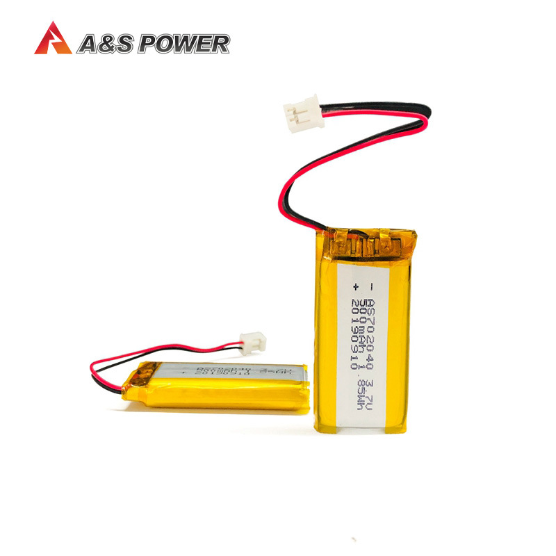 500 Times Cycle Lithium Battery 3.7V 500 mAh for Portable Beauty Equipment (702040)