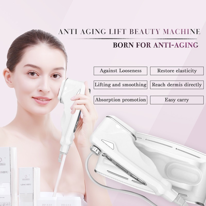 Ce Approved Anti Aging Portable Hifu Machine, Portable Face and Body Hifu for Wrinkle