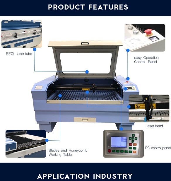 Multi-Function CO2 Laser Engraving Cutter Machine with Ce/ISO