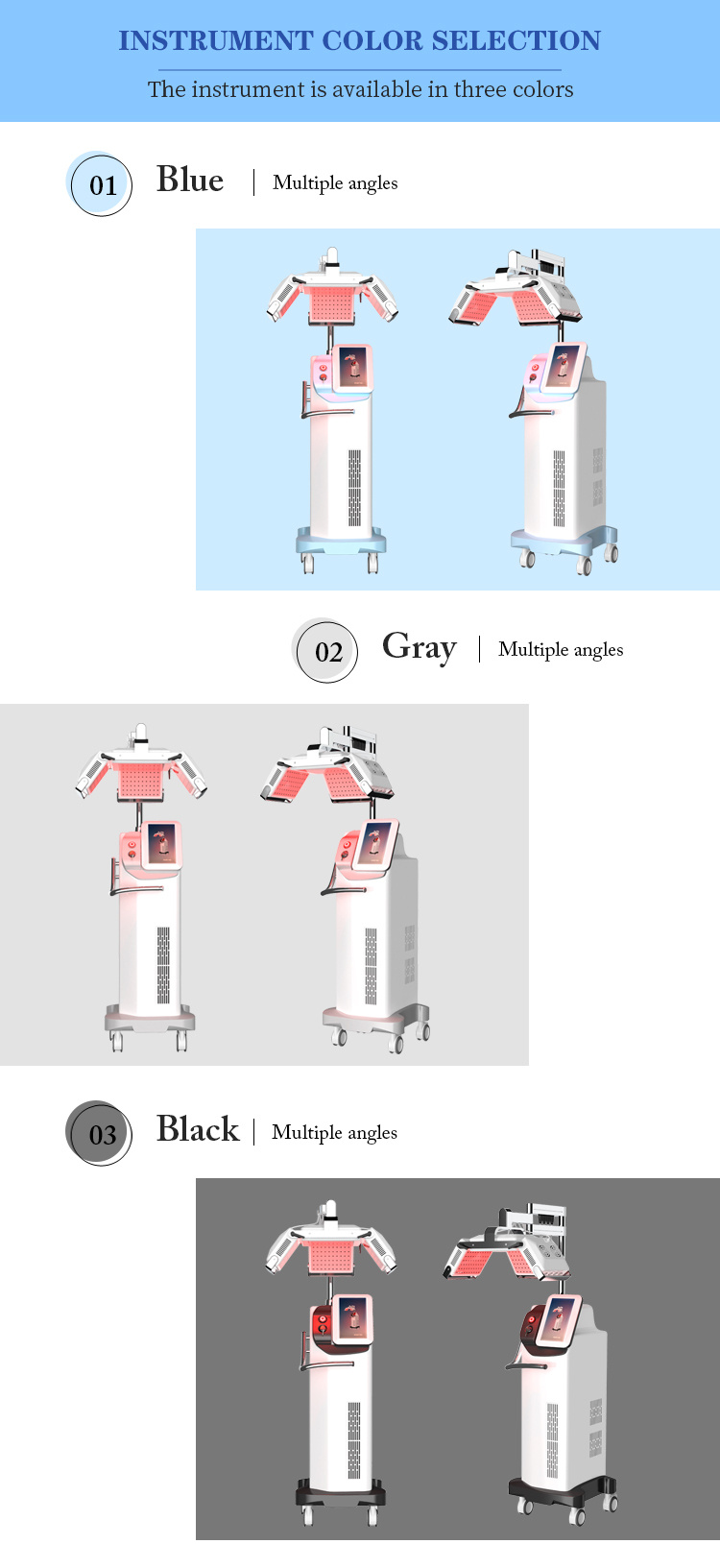 New Coming Hair Growth Hair Loss Treatment LED PDT Machine