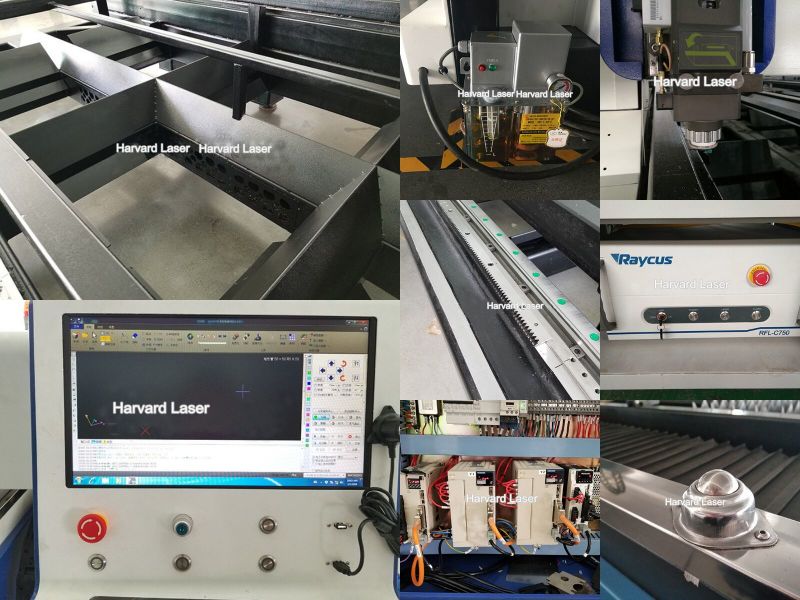 Ce/FDA 500W Fiber Laser Cutting Machine for Steel