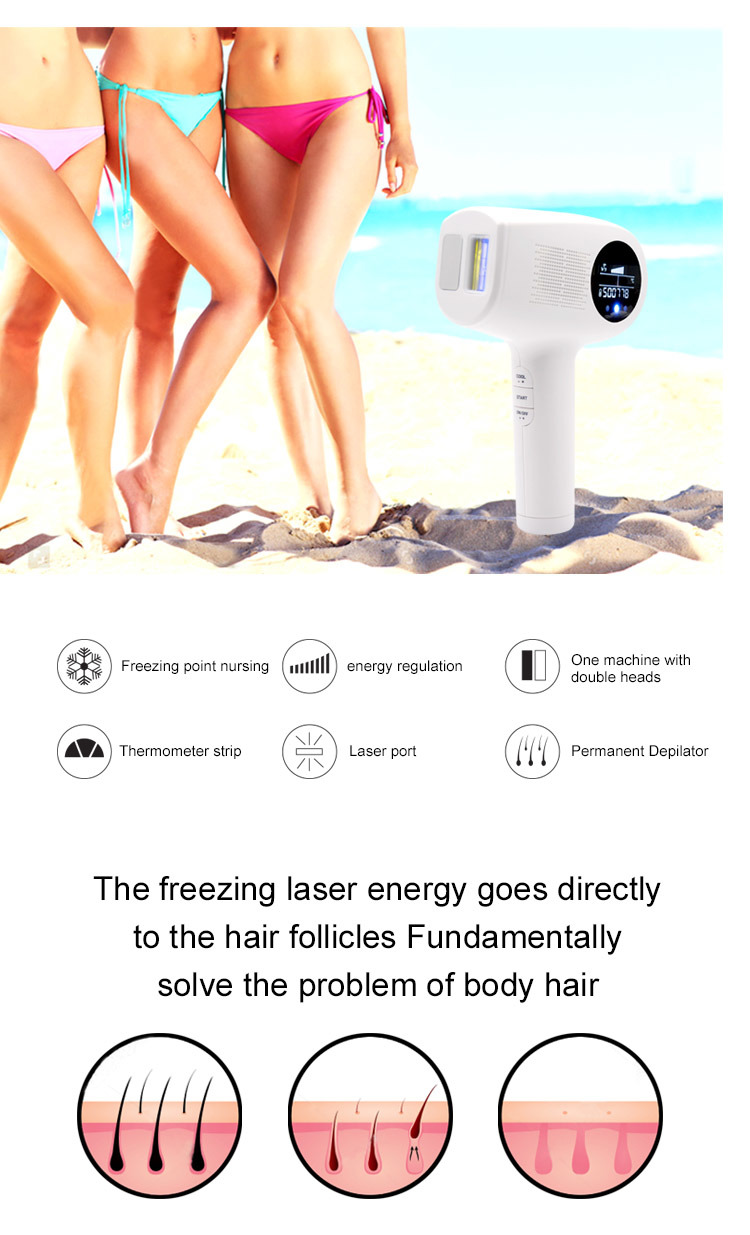 New Technology 220 Portable IPL Laser Hair Removal