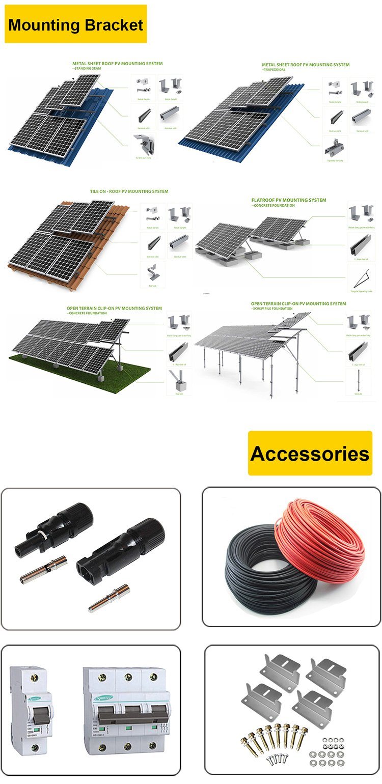 Yangtze Mini Design 1kw Solar Power System for Home Use