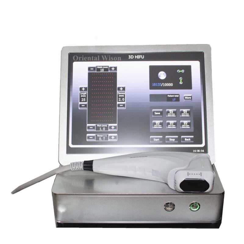 Portable Korea 2D 3D V Max Hifu Ultrasound Face Lift Anti-Aging Machine