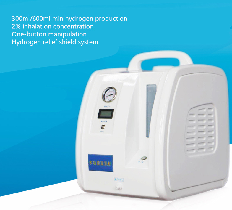 Portable Hydrogen Rich Water Machine Suitable to Be Used at Home