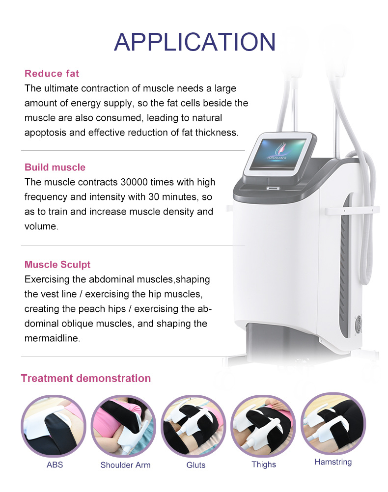 2021 Newest Emslim Beauty Sculpt Treatment Tesla Sculpt Body Machine Wave Tighten Skin Machine