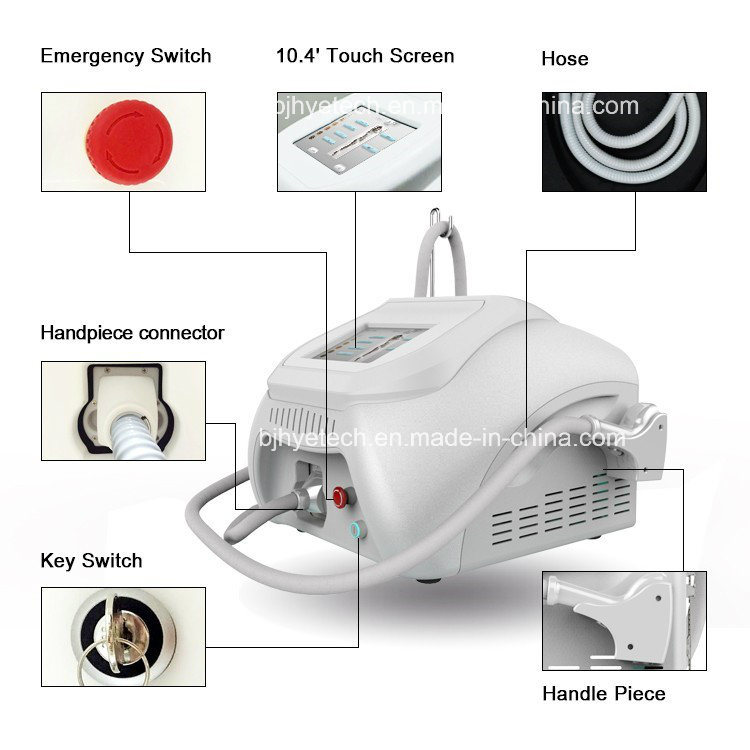 808nm Diode Laser Permanent Fast Hair Removal Depilation Laser with Big Spot Size