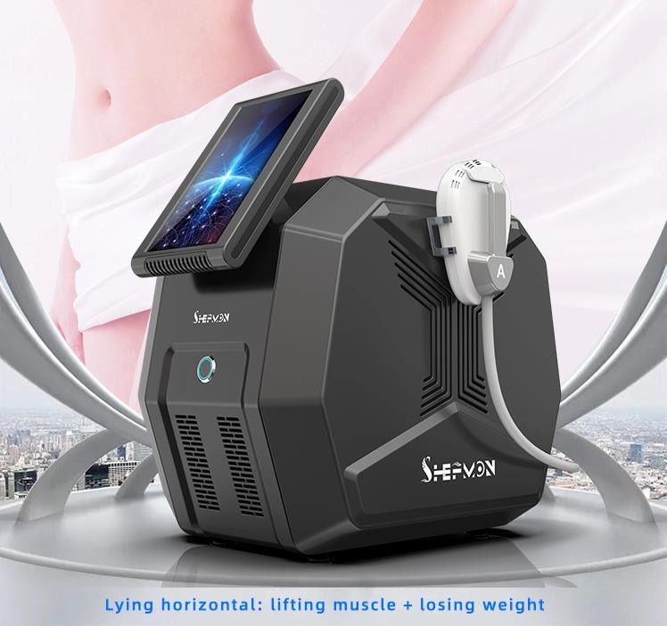 2020 Non-Invasive Newest Aesthetics Build Muscle Burn EMS Fat Body Sculpt Emslim Body Contouring Slimming Machine