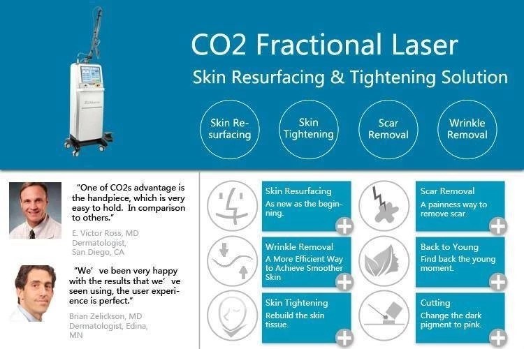 2021 Sincoheren FDA Fractional CO2 Laser Medical Skin Beauty Machine
