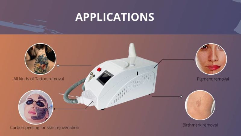 Ce Approved Q-Switch ND YAG Laser