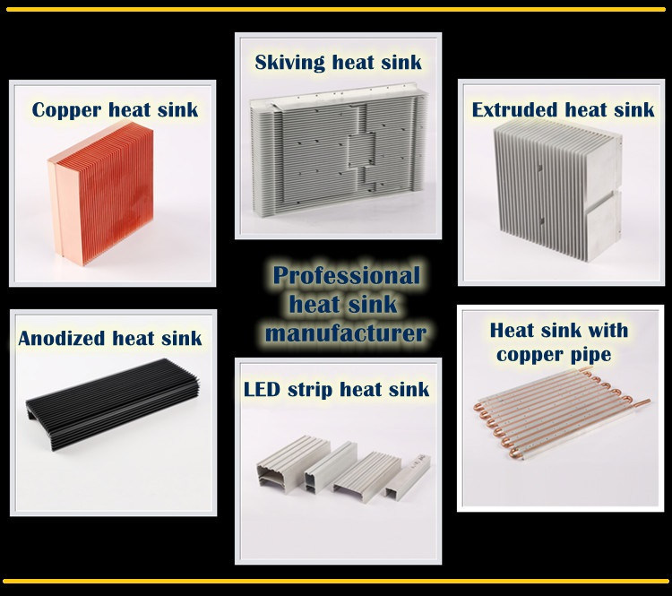 High Power Heatsink for Svg and Apf and Electronics and Power and Inverter and Radio Communications