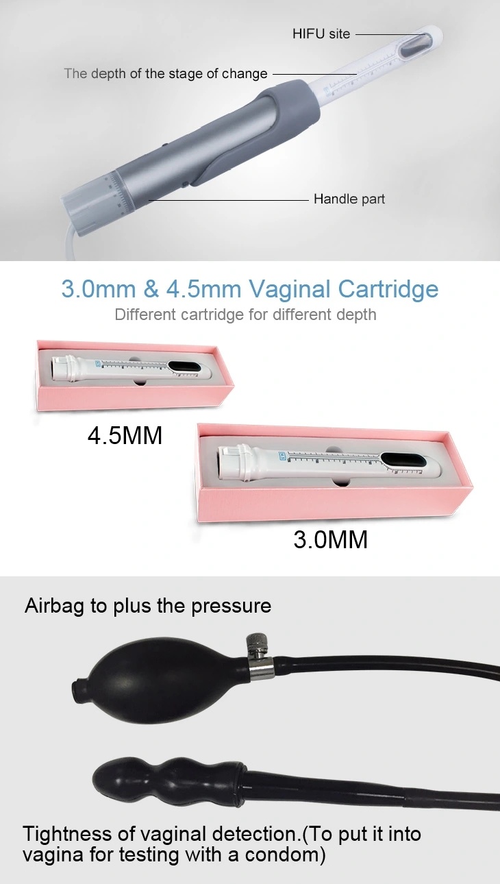 High Intensity Focused Ultrasound Hifu Vaginal Tightening Beauty Machine