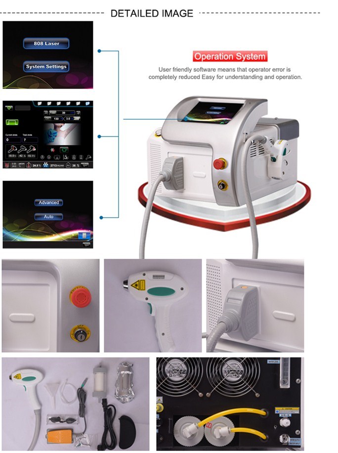 808nm Laser Diode Effective Hair Removal Machine Laser Hair Removal Machine Diodo Laser Hair Removal 808nm Diode