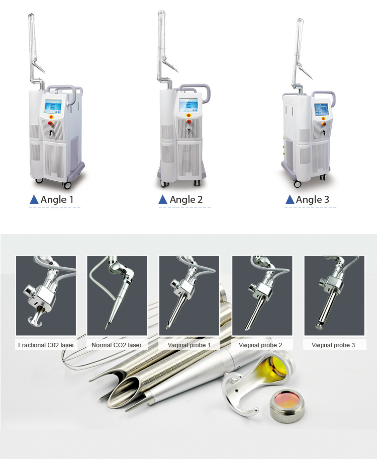 High Quality Laser CO2 Fractional Vaginal / Scar Removal CO2 Fractional Laser for Clinic Salon Equipment