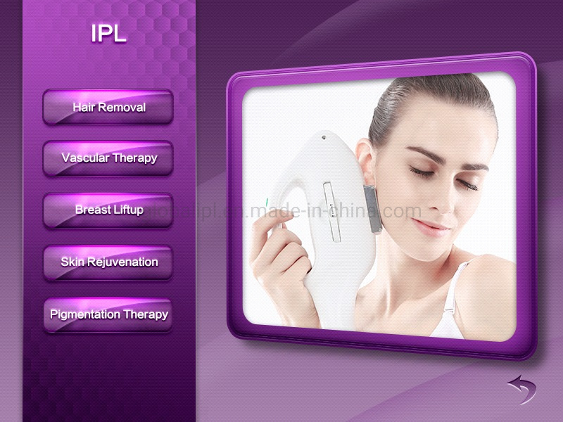 Portable IPL Shr Machine for Permanent Hair Removal