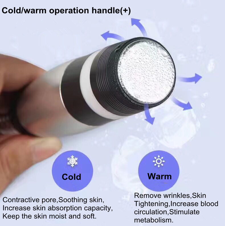 Mini Cryo Freezing Electroporation Cooling Skin Face Lifting Beauty Machine