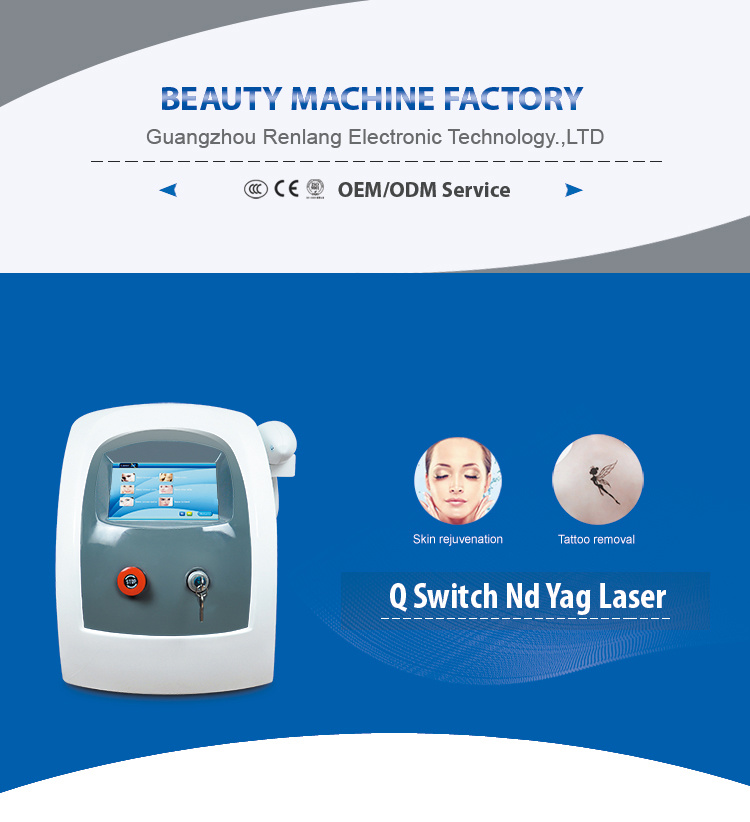 Powerful Laser Machine for Tattoo Removal ND YAG Laser Device