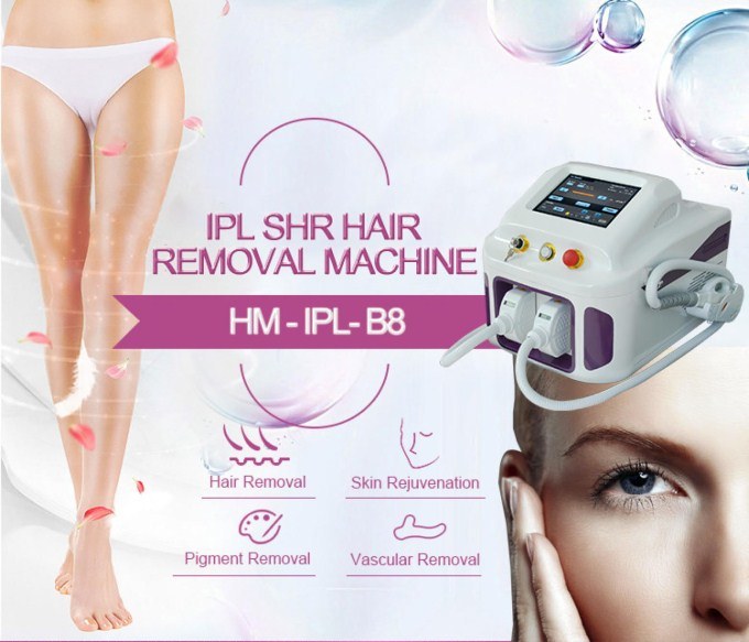 Portable IPL Shr Permanent Skin Tightening Hair Removal Machine IPL