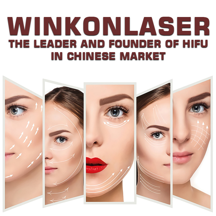 Skin Tightening Treatment 3D Hifu Body Slimming Anti-Wrinkle 4D Hifu Machine 2020