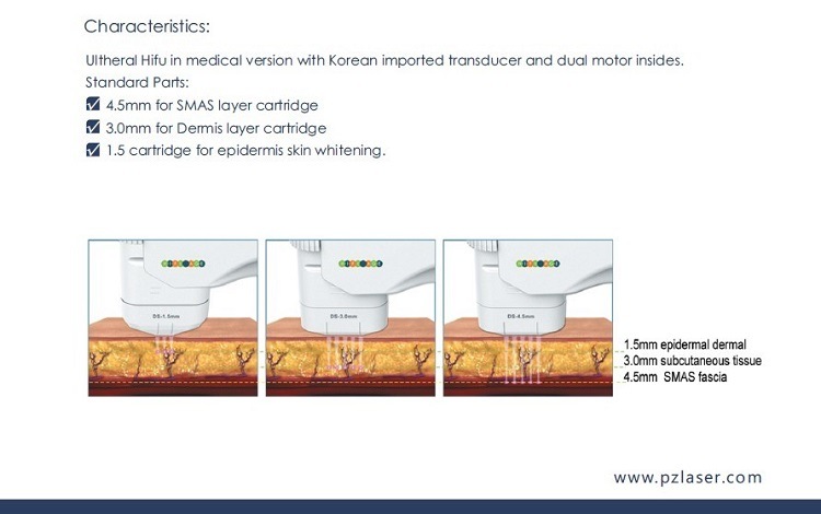 Face Lifting Hifu Face Lift Machine