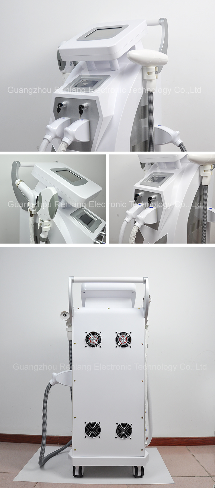 IPL / RF / Laser Multi Beauty System Machine for Hair Removal / Skin Tightening / Tattoo Removal