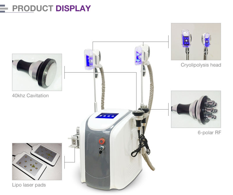 Beauty Salon Cavitation Laser Body Cryolipolysis RF Beauty Machine