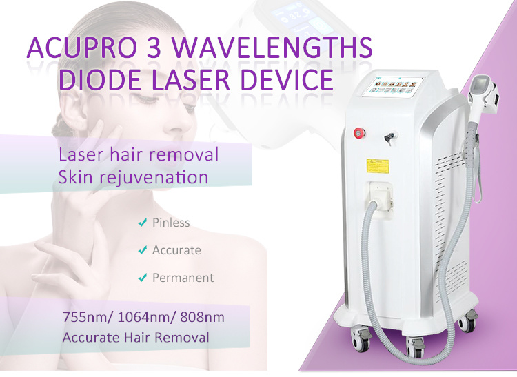 Ce Approved 808nm Diode Laser for Hair Removal Beauty Machine
