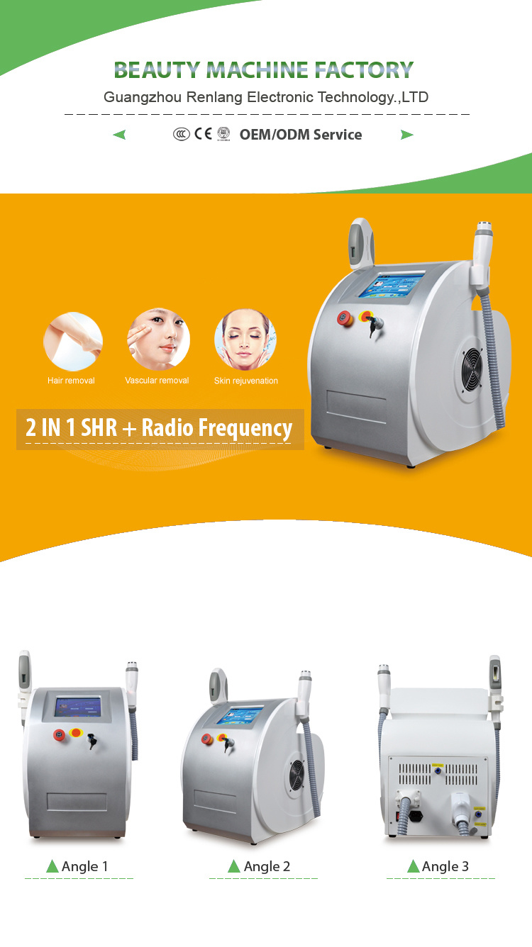 IPL Shr Elight+RF 2 in 1 Hair Removal Wrinkle Removal Machine