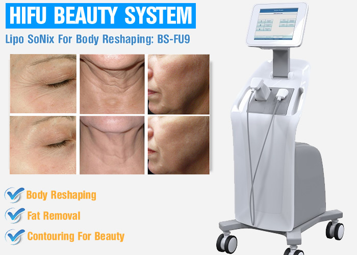 Non Invasive Hifu Face Lifting Body Slimming Hifu Liposonix Machine