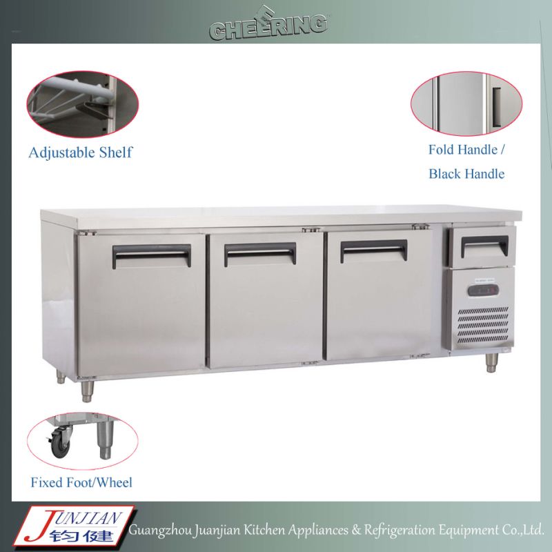Stainless Steel Counter Top Fridge/Counter Top Freezer/Counter Top Chiller