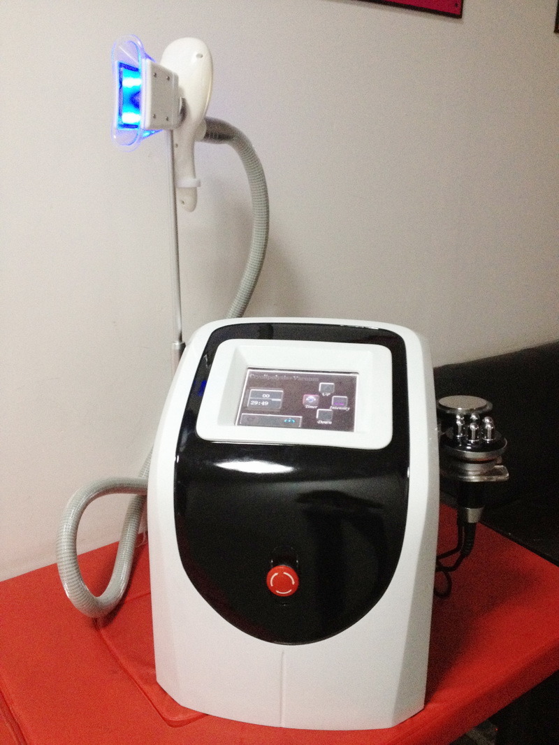 Cryolipolysis Fat Freezing Cavitation RF Slimming Machine for Fat / Cellulite Reduction Weight Loss
