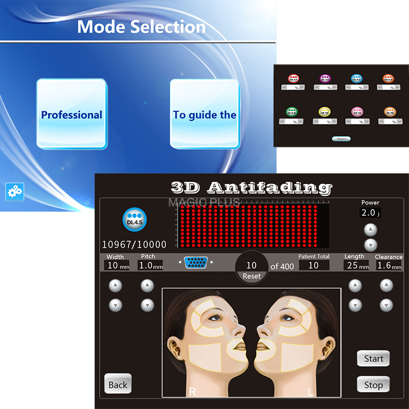 Beauty Equipment 3D Hifu Focused Ultrasound Facial Lift Machine