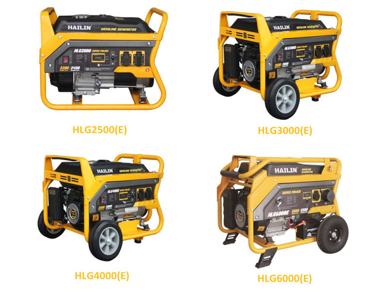 2.5kw Electric Start Portable Gasoline Generator for Home Use