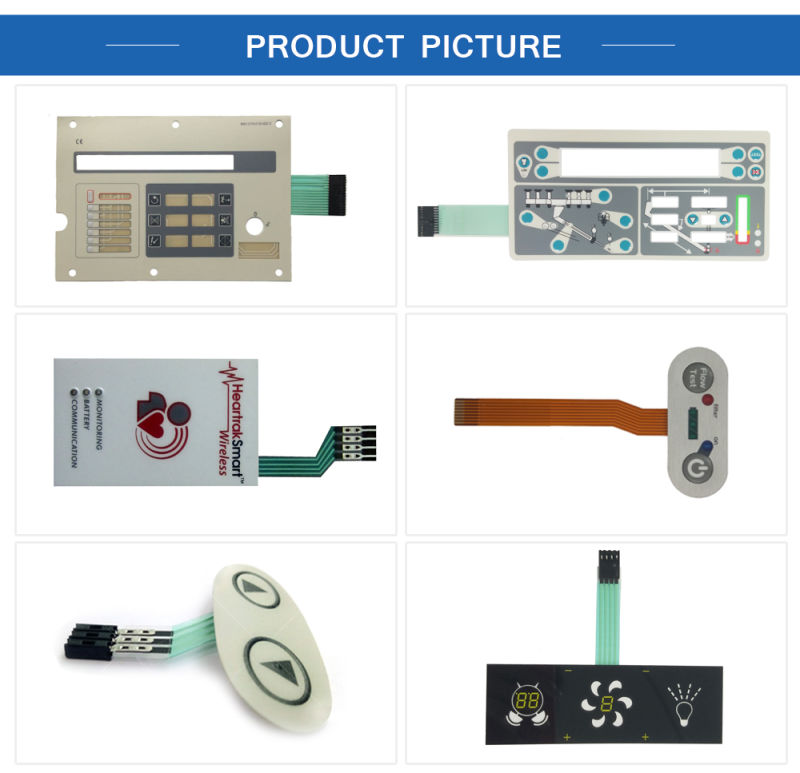 Membrane Switch Panel with Metal Dome for Home Appliance