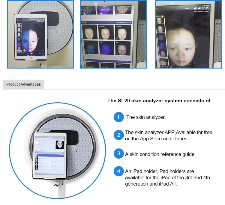 Hifu Machine 3D Digital Observe Facial Skin Analyzer