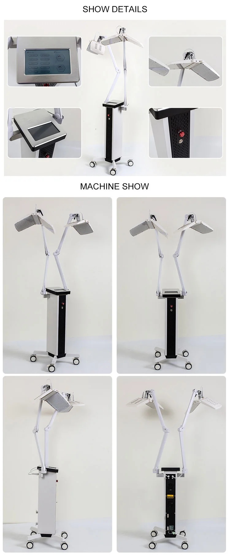 Multifunction Facial Machine LED PDT Lighting Therapy Beauty Machine