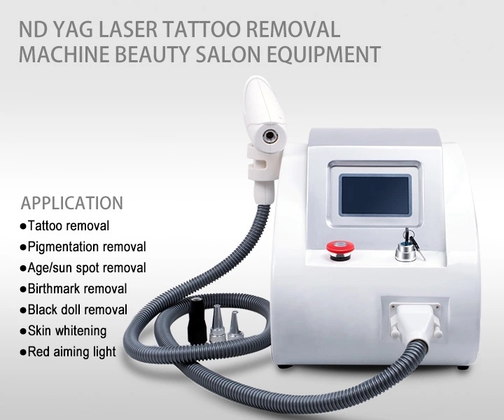 Q Switch ND YAG Laser 1064nm 532nm 1320nm Tattoo Removal Laser Beauty Equipment