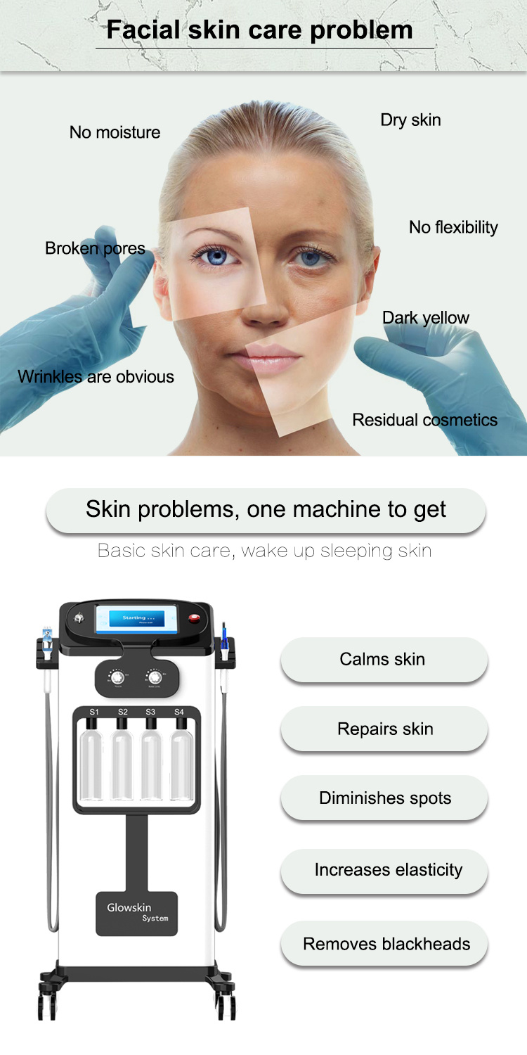 Hydro Dermabrasion Facial Skin Care Hydradermabrasion Hydra Dermabrasion Aqua Facial Microdermabrasion Diamond Peel Machine