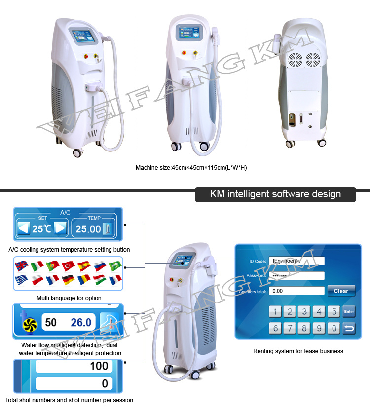 Professional 808/810nm Diode Laser for Hair Removal Beauty Equipment