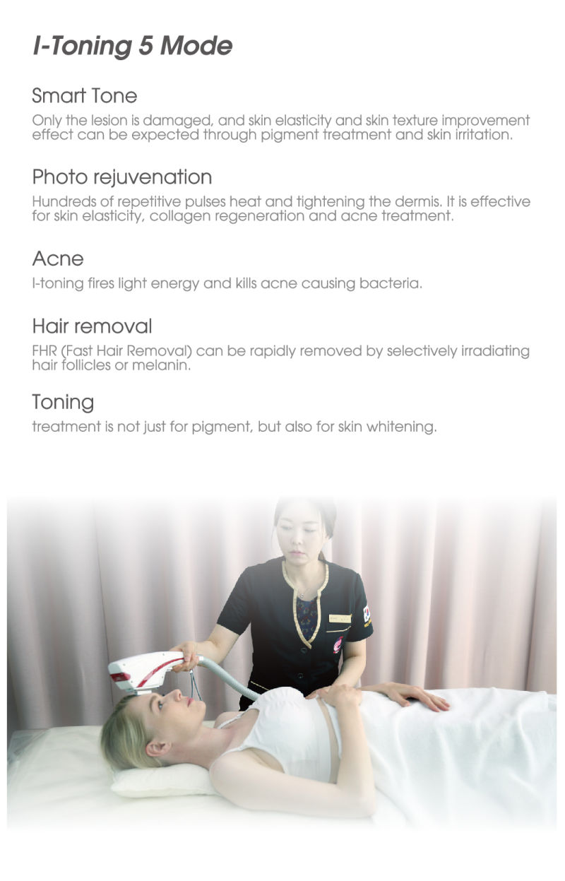 Elight Hair Removal and Pigment Removal Skin Care Remove Acne/Acen Removal Elight IPL Machine